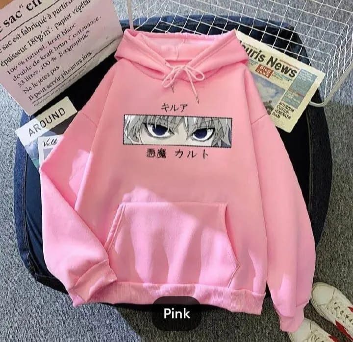 Fleece Printed Hoodie